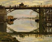 克劳德 莫奈 : The Wooden Bridge